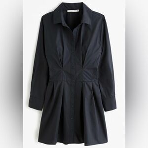Abercrombie & Fitch Black Long Sleeve Dress